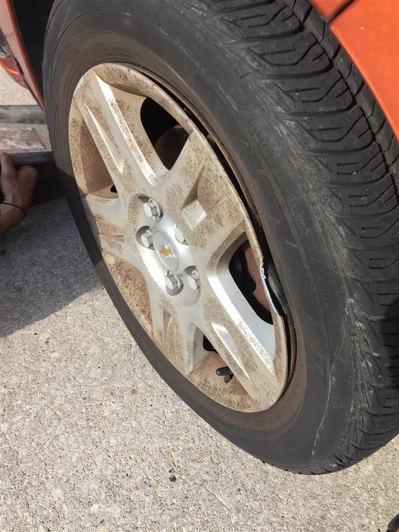 What to do if my car rims are bent